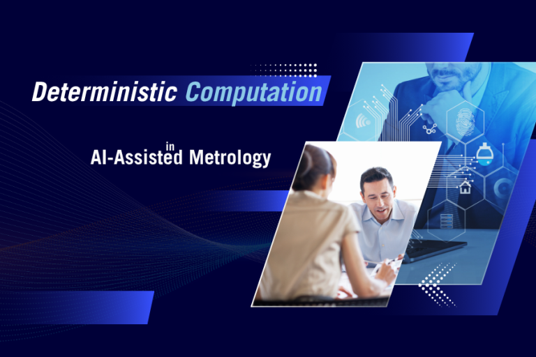 Deterministic Computation in AI-Assisted Metrology